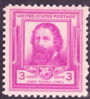 United States 1940 3 cents FamAmer b stamp, photographed by a collector