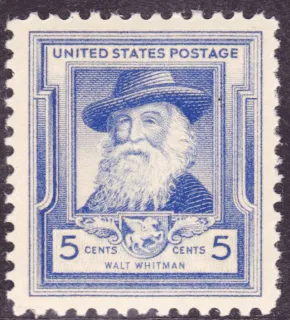 United States 1940 5 cents FamAmer b stamp, photographed by a collector