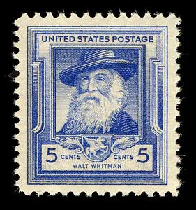 Another photo of the United States 1940 5 cents FamAmer b stamp