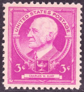 United States 1940 3 cents FamAmer c stamp, photographed by a collector