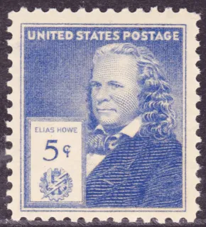United States 1940 5 cents FamAmer g stamp, photographed by a collector