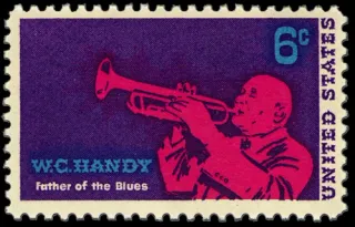Another photo of the United States 1969 6 cents W c handy stamp