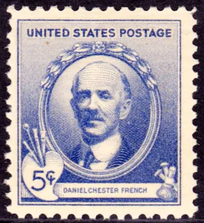 United States 1940 5c DCF stamp, photographed by a collector