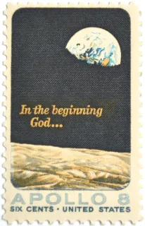 United States 1969 six cents Apollo stamp, photographed by a collector