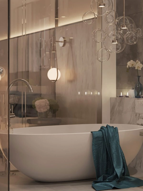 Second En-Suite Bathroom in 6 Bedroom Villa for Sale Sharjah