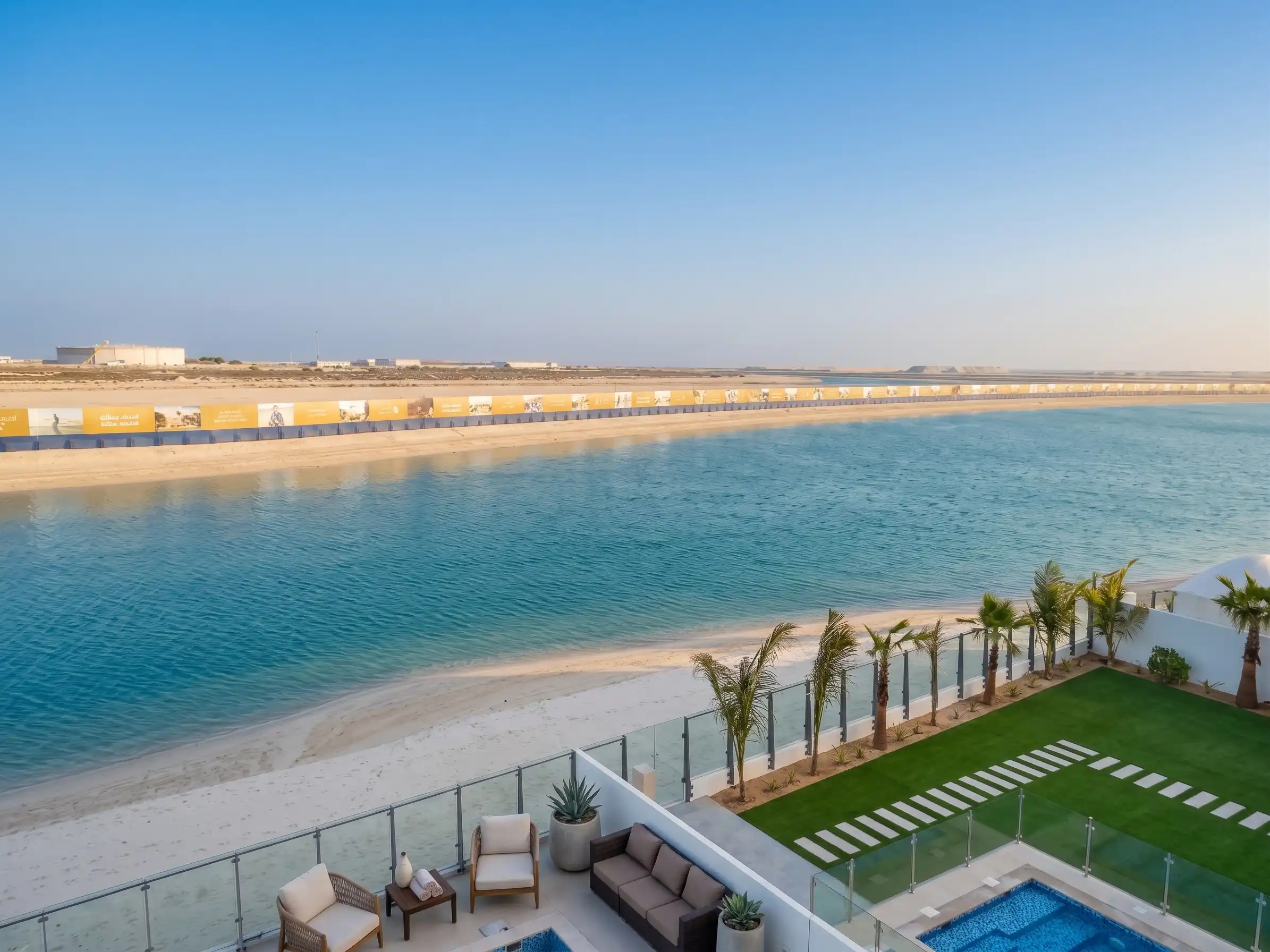 Stunning Sea View from Waterfront Villa in Sharjah