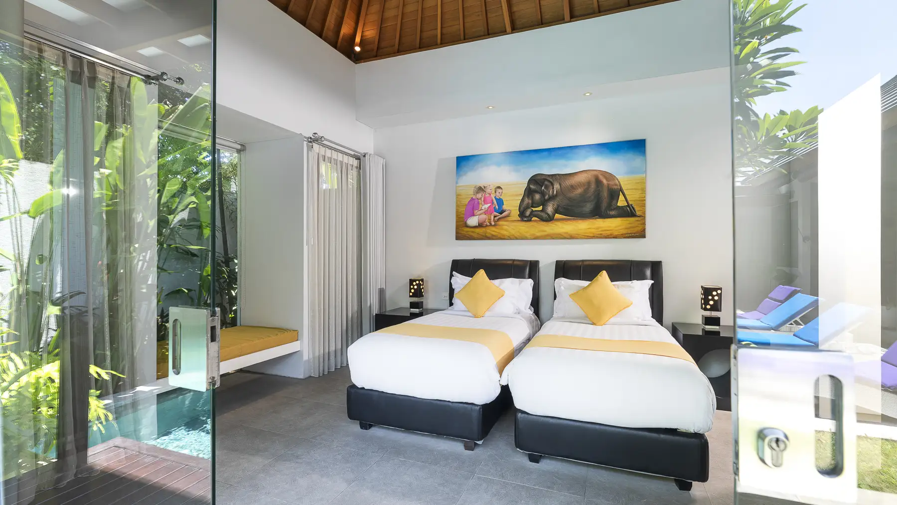 1BR Cozy Villa near Double Six Beach