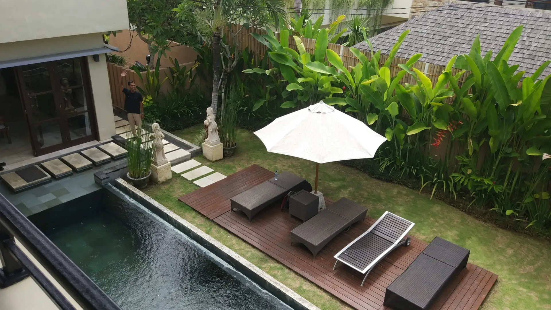 Chic 3BR Villa in Canggu with Rice Terrace Views