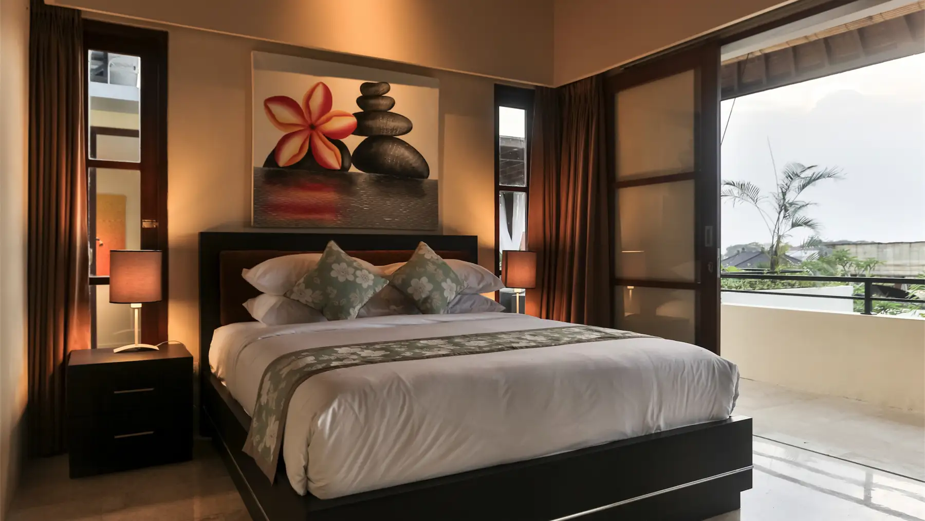 Chic 3BR Villa in Canggu with Rice Terrace Views