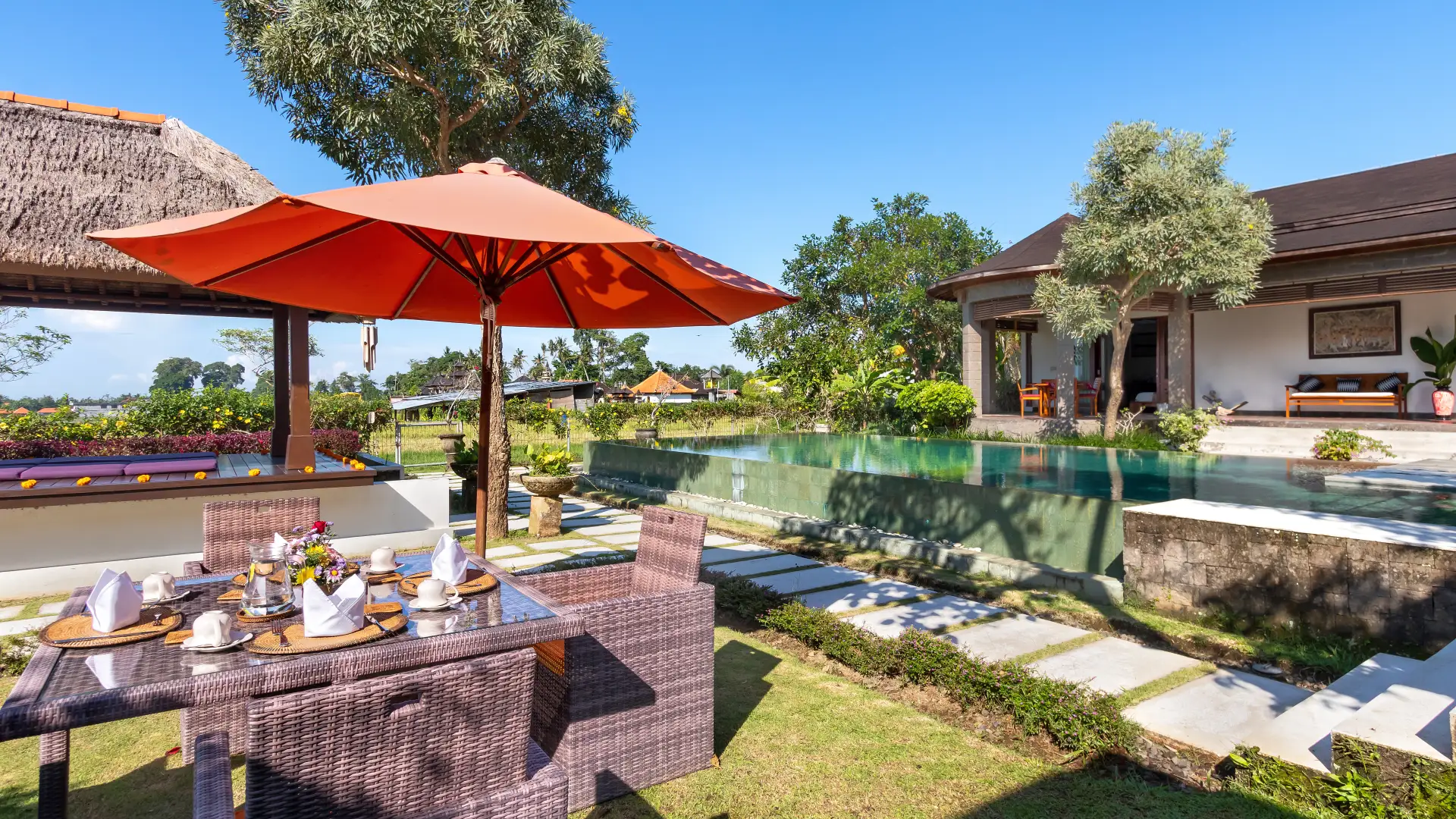 Unique 4BR Luxury Villa in Ubud