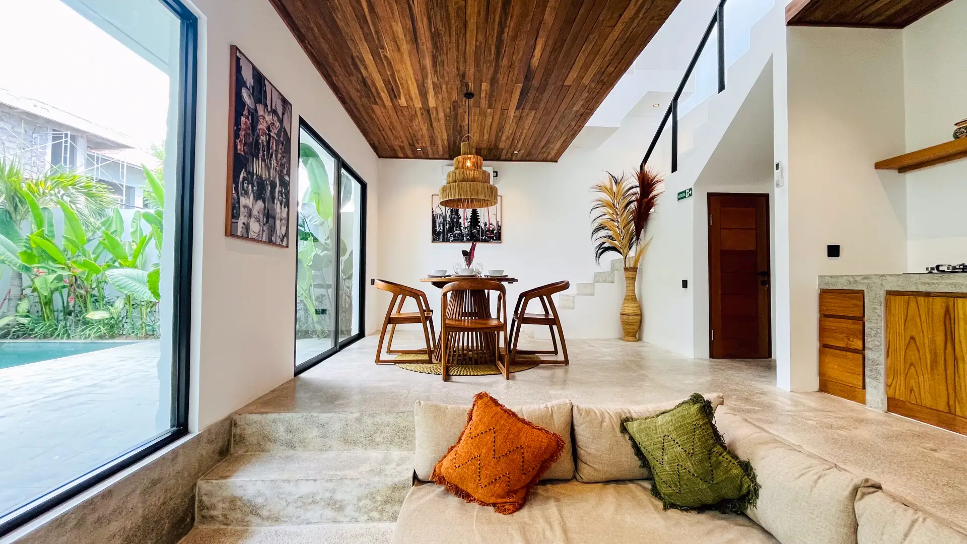 Living Room - The Reef Villa