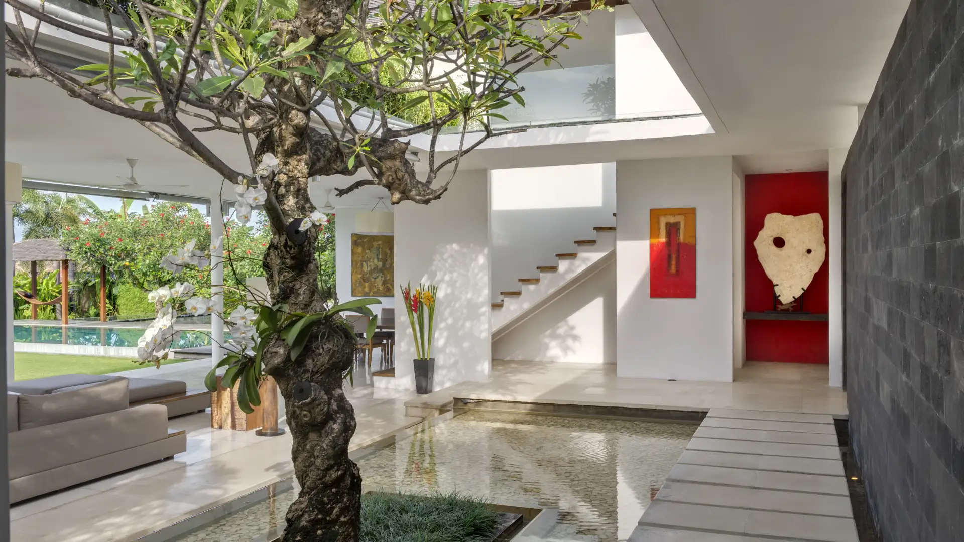 Indoor Garden - Villa Kavya