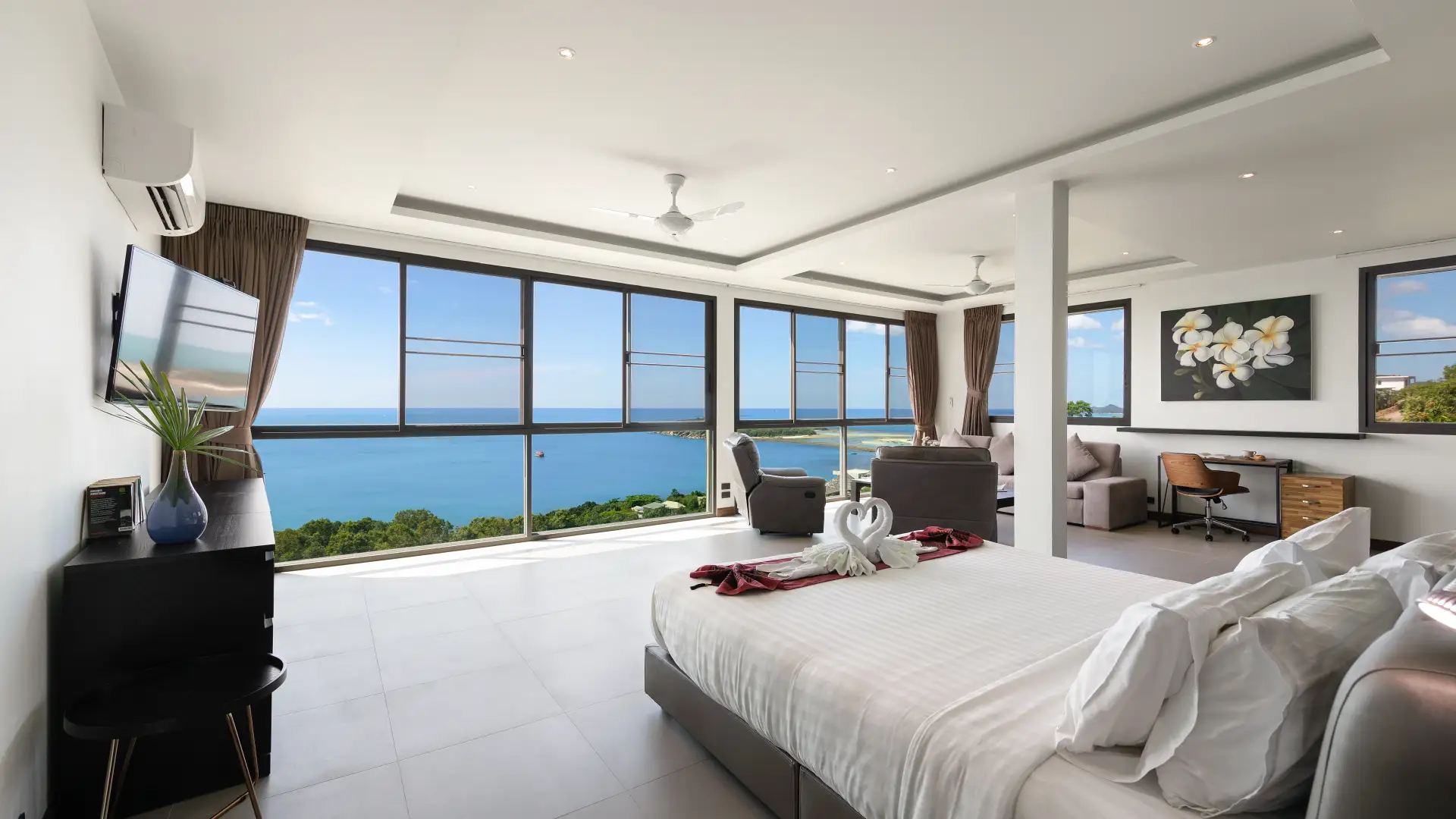 4 BR Nature Sea Breeze Villa in Koh Samui