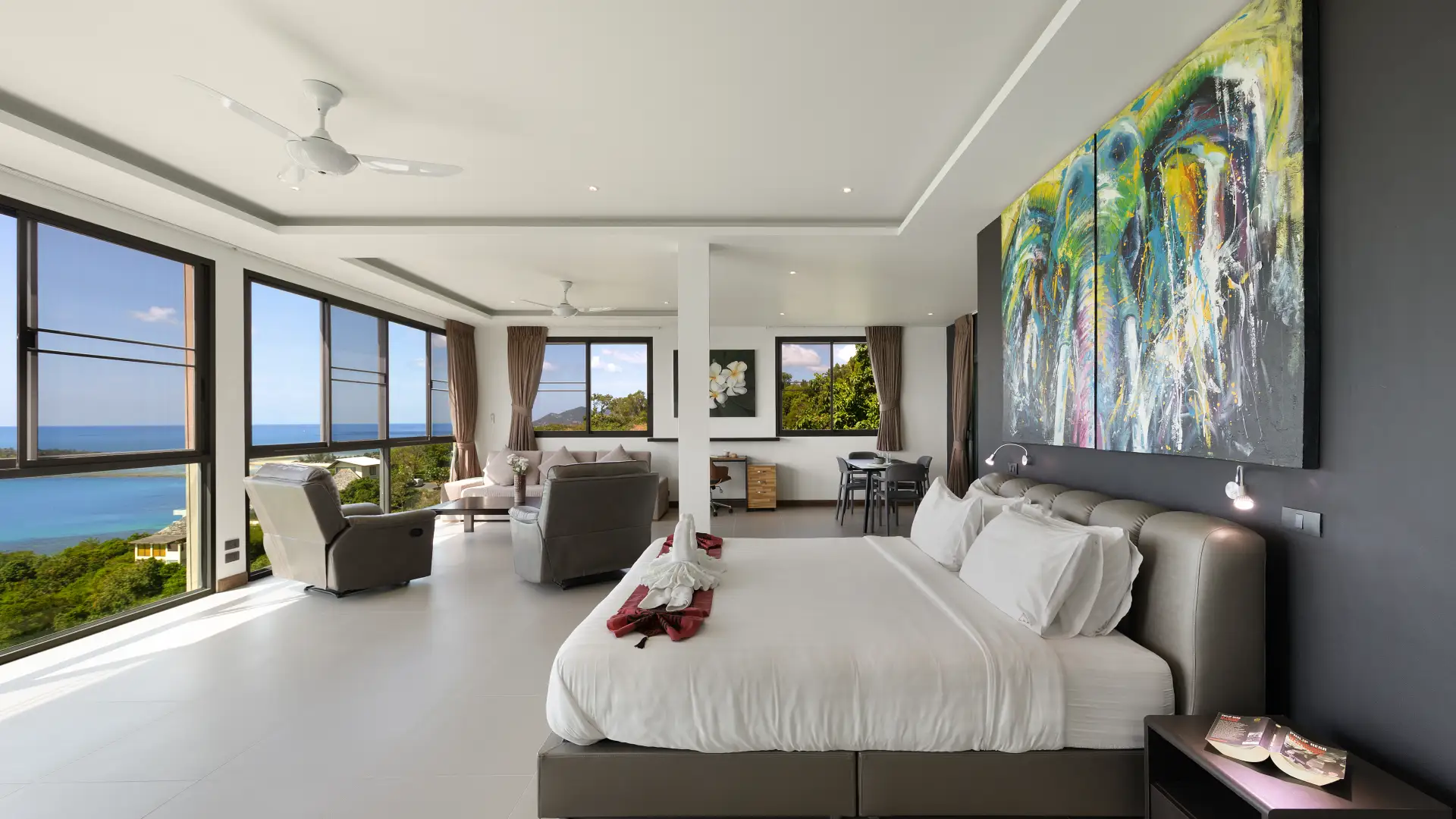 4 BR Nature Sea Breeze Villa in Koh Samui