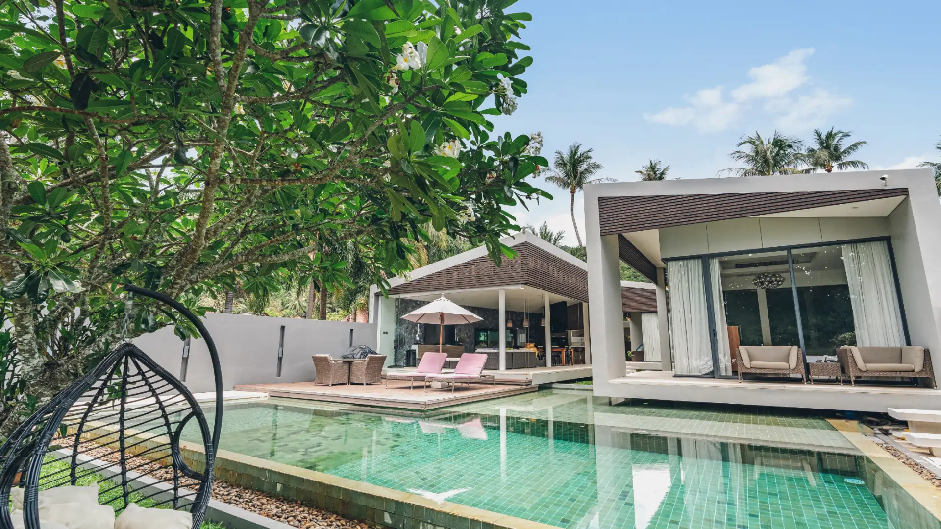 Villa Neung | Beachfront 3BR Villa in Koh Samui