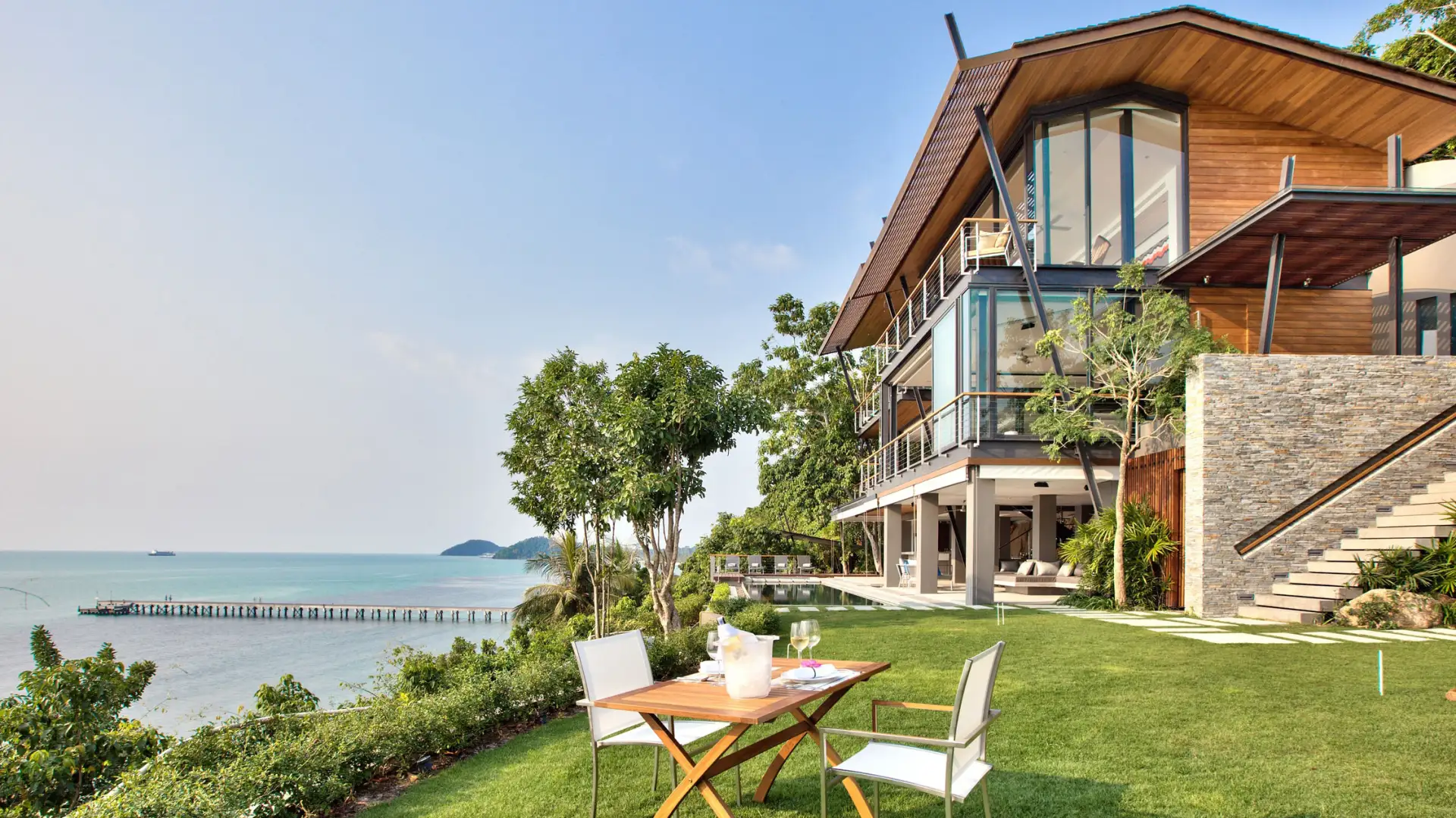 The View -  5 BR with Kids Room Beach View in Samui