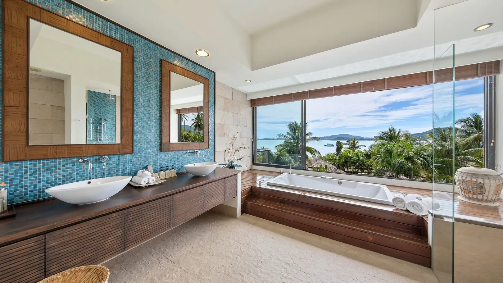 Luxury 4BR Sea-View Villa In Koh Samui - Baan Bua Sawan