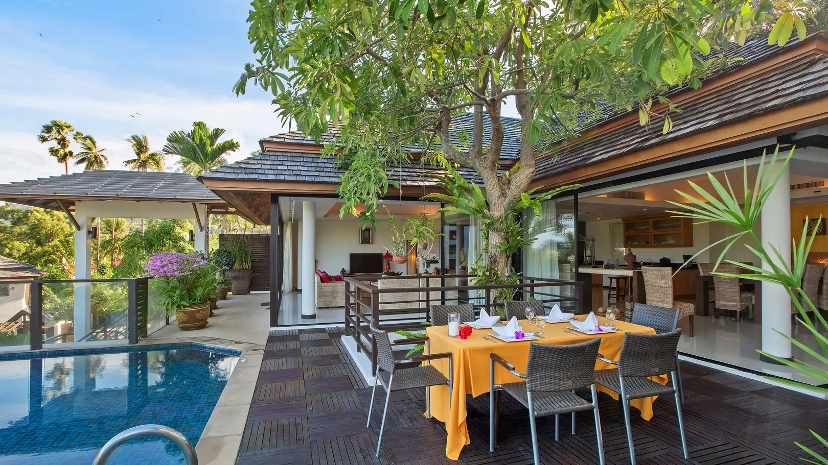Luxury 4BR Sea-View Villa In Koh Samui - Baan Bua Sawan