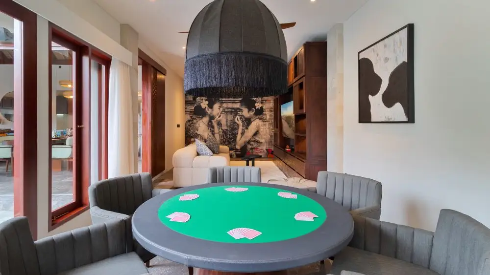 Poker Table - Villa Mahkota