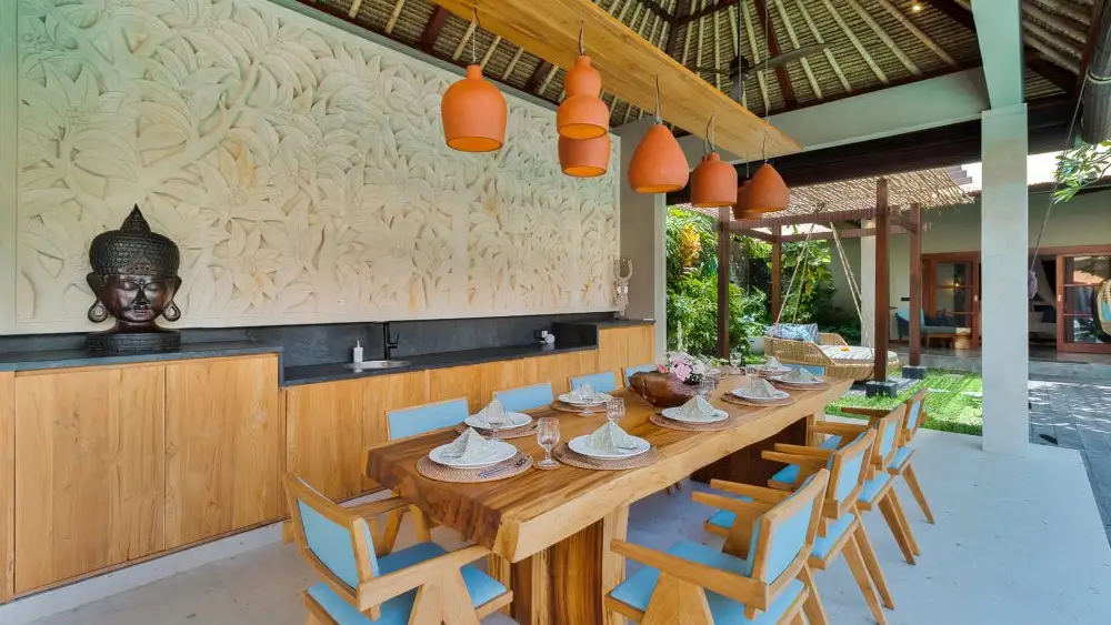 Dining Area - Villa Mahkota