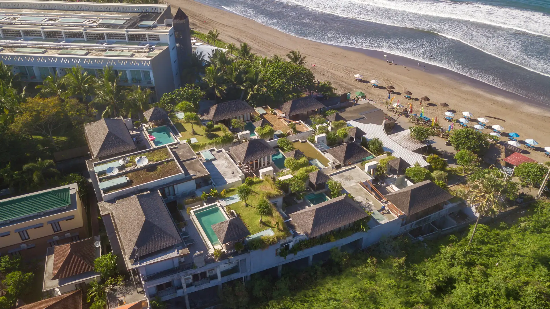 3BR Beachfront Haven a short drive from Seminyak - The Chand's Three
