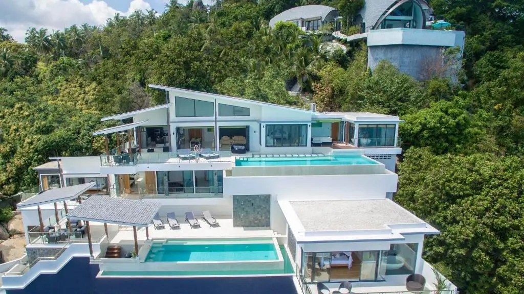 8 Bedroom hillside villa Koh Samui