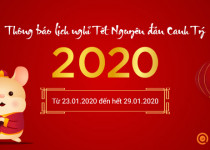 Thông Báo Lịch Nghỉ Tết Nguyên Đán 2020