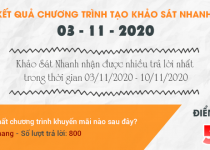 Thông báo kết quả Chương trình 