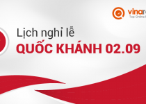 Lịch nghỉ lễ Quốc Khánh 2022