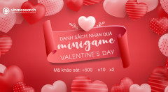 Danh sách thành viên nhận quà chương trình [Minigame] Valentine's Day