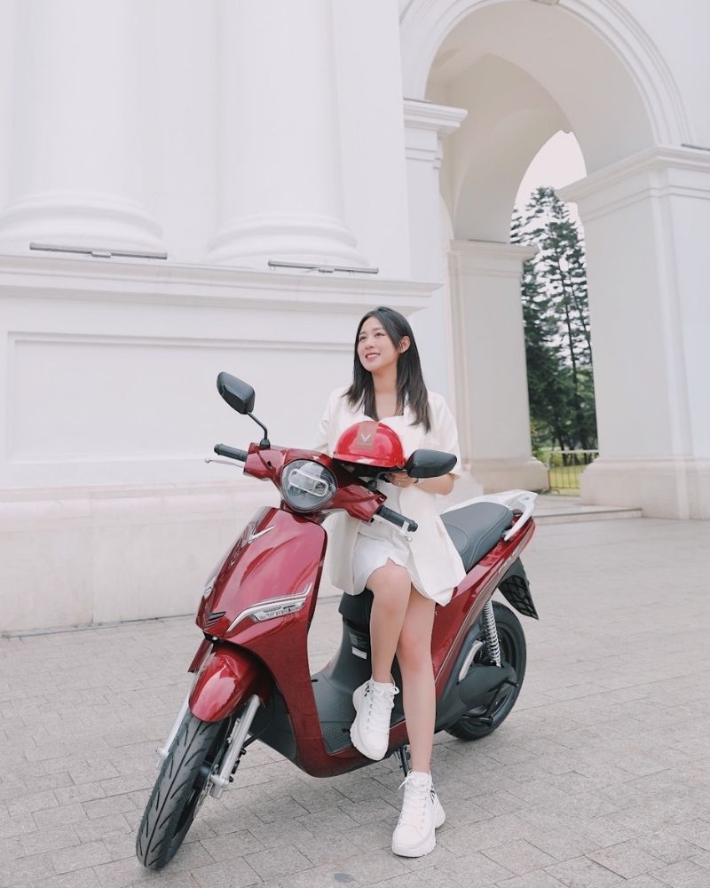 Lưu ý khi chọn xe máy điện, VinFast Feliz sử dụng động cơ điện 1 chiều không chổi than, thân thiện môi trường