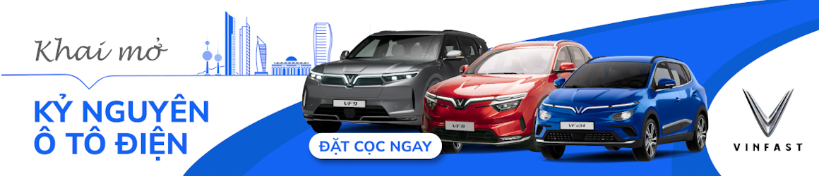 Đặt cọc ô tô điện VinFast VF e34, VF 8 và VF 9