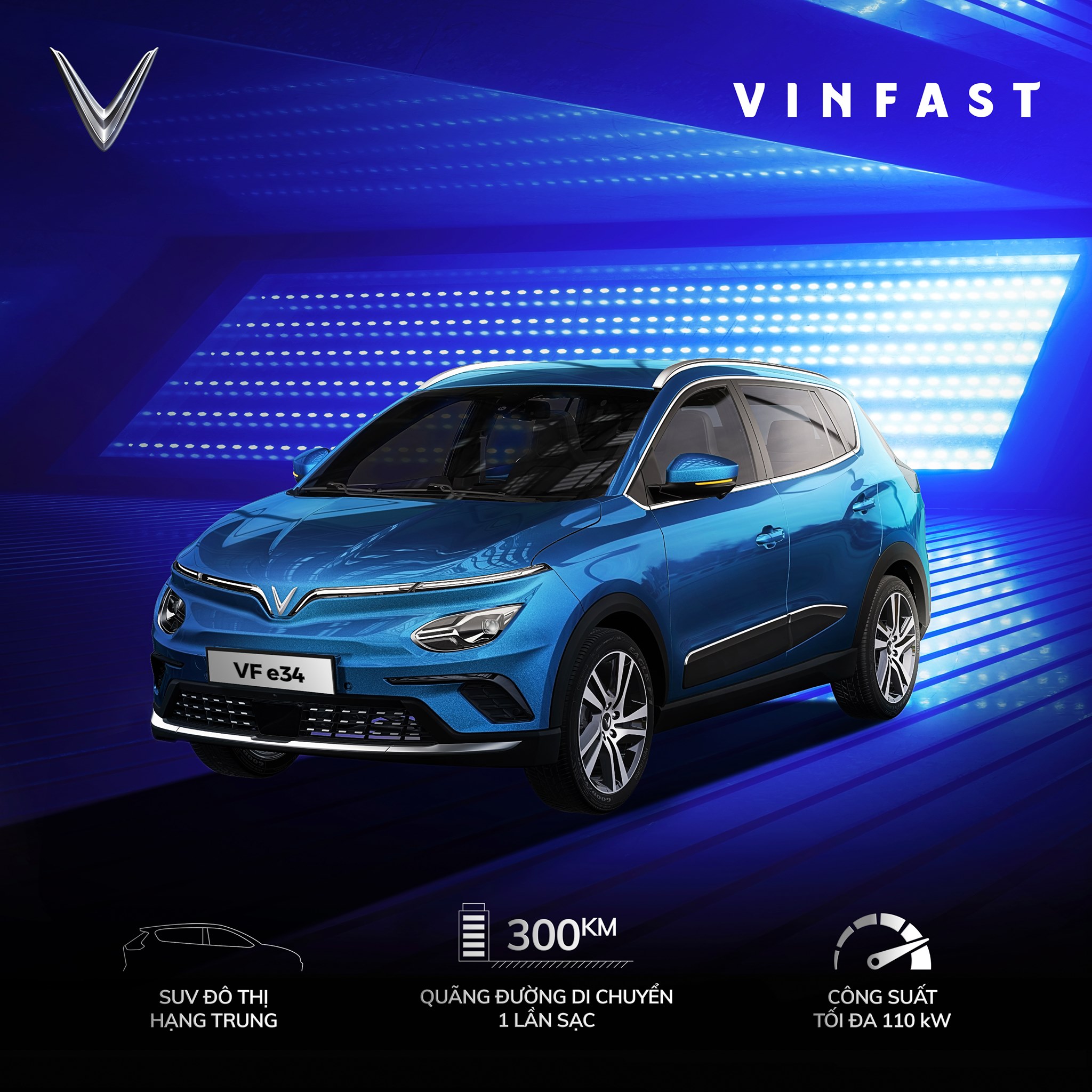 đặt cọc xe ô tô VinFast VF e34 càng sớm càng nhiều ưu đãi