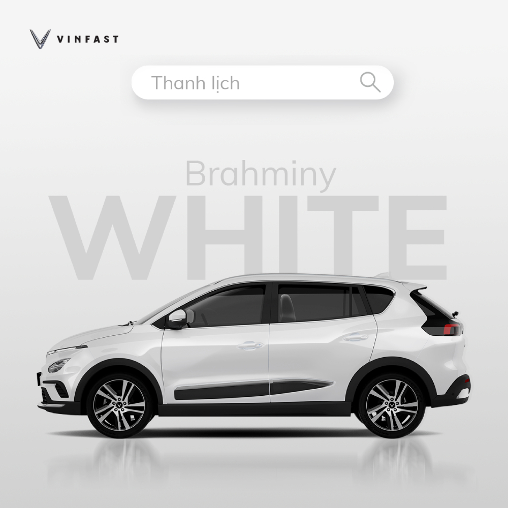 Hình ảnh vinfast vf e34 màu trắng