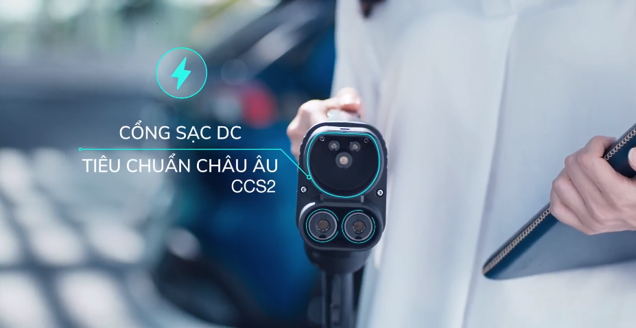 Cổng sạc điện DC tiêu chuẩn châu u CCS2