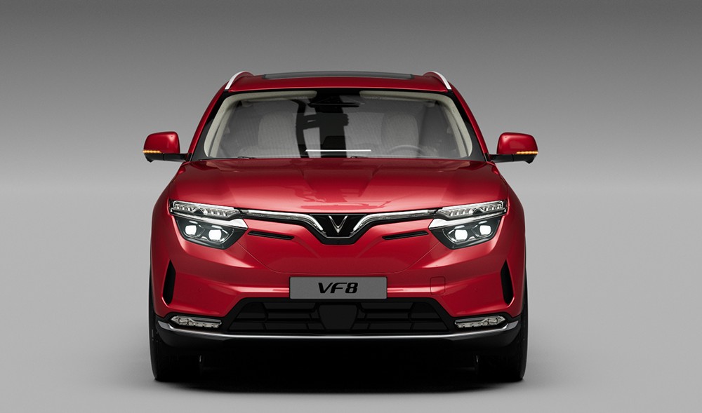 Tuổi Tỵ mua xe hợp màu gì - VinFast VF 8 Crimson Red
