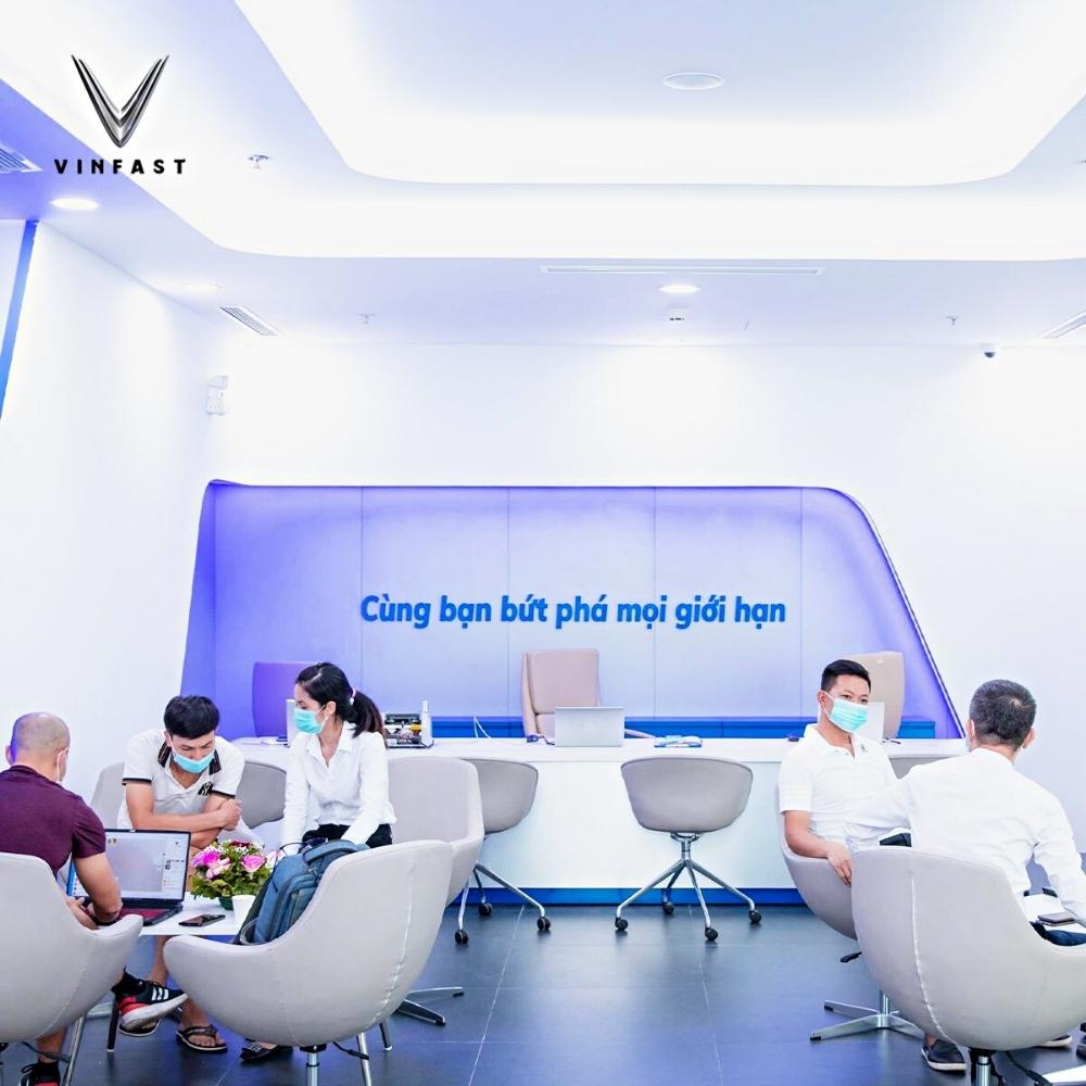 Showroom VinFast Cẩm Phả lọt top showroom VinFast đẹp nhất