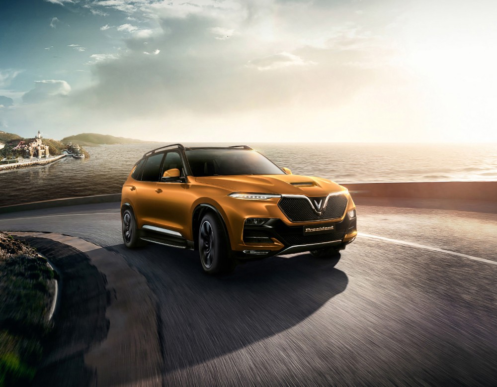 VinFast President mẫu xe SUV của VinFast hạng sang cỡ lớn