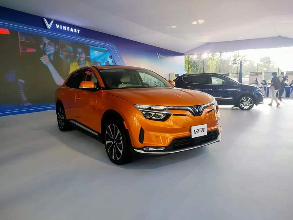 Ngôn ngữ thiết kế cân bằng động của VF 8 chú trọng 2 yếu tố cân bằng và chuyển động
