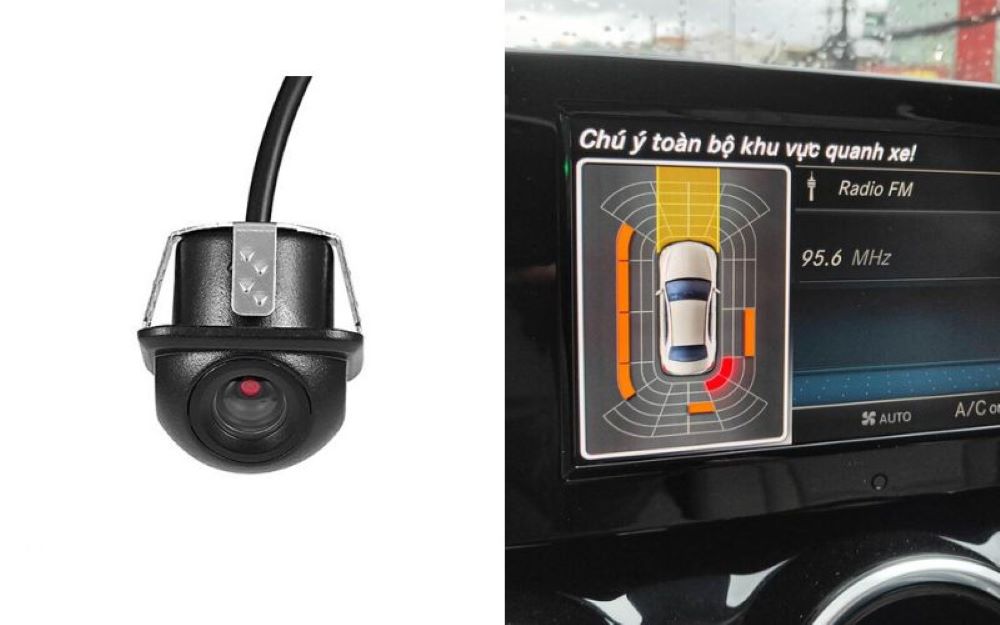 SO SÁNH CAMERA LÙI VÀ CẢM BIẾN ĐỖ XE - CÁI NÀO TỐT HƠN? 1 Camera lùi ô tô và cảm biến hỗ trợ đỗ xe giúp người lái mở rộng tầm quan sát