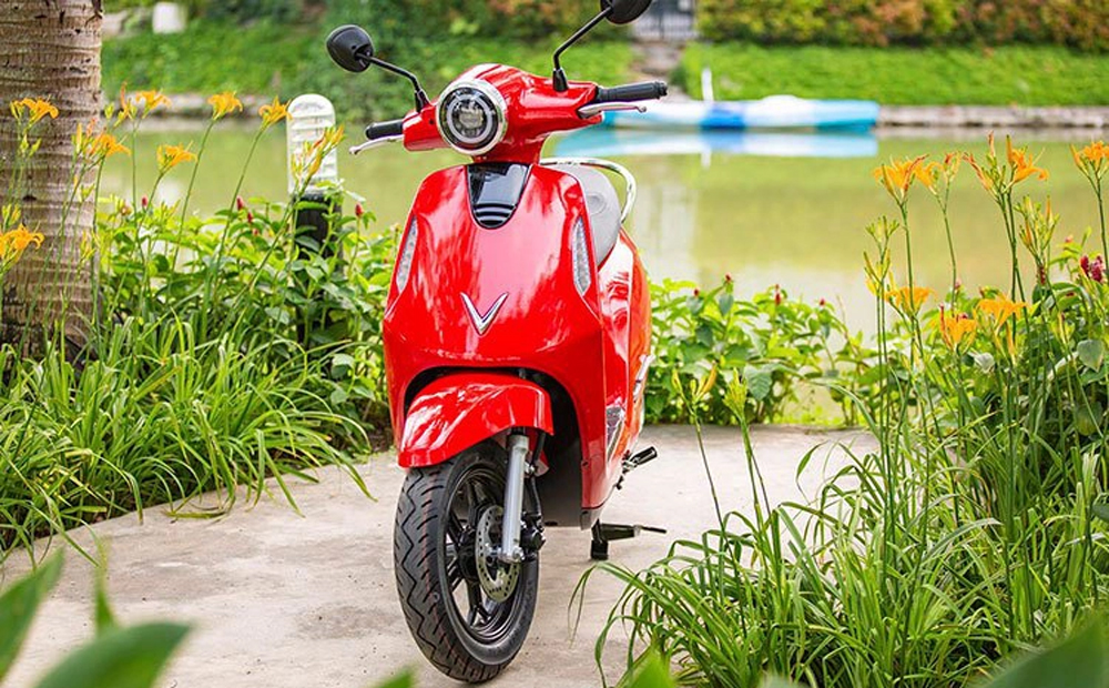 bảng màu VinFast Evo200 màu đỏ hợp mệnh Hỏa