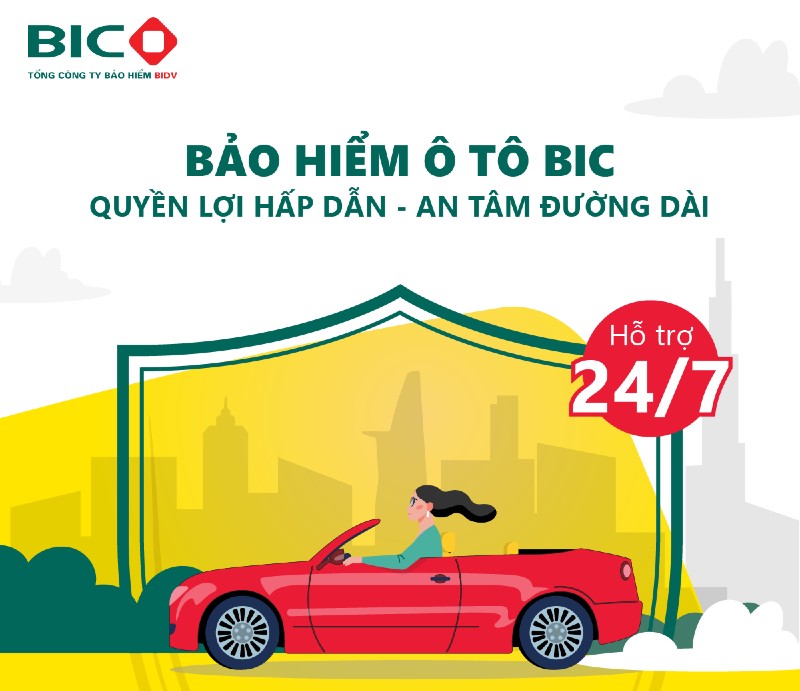 Đơn vị bán bảo hiểm bắt buộc ô tô BIDV