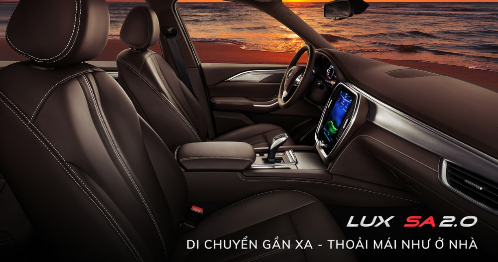 Bọc ghế da xe VinFast Lux SA 2.0 theo phong cách châu u hiện đại