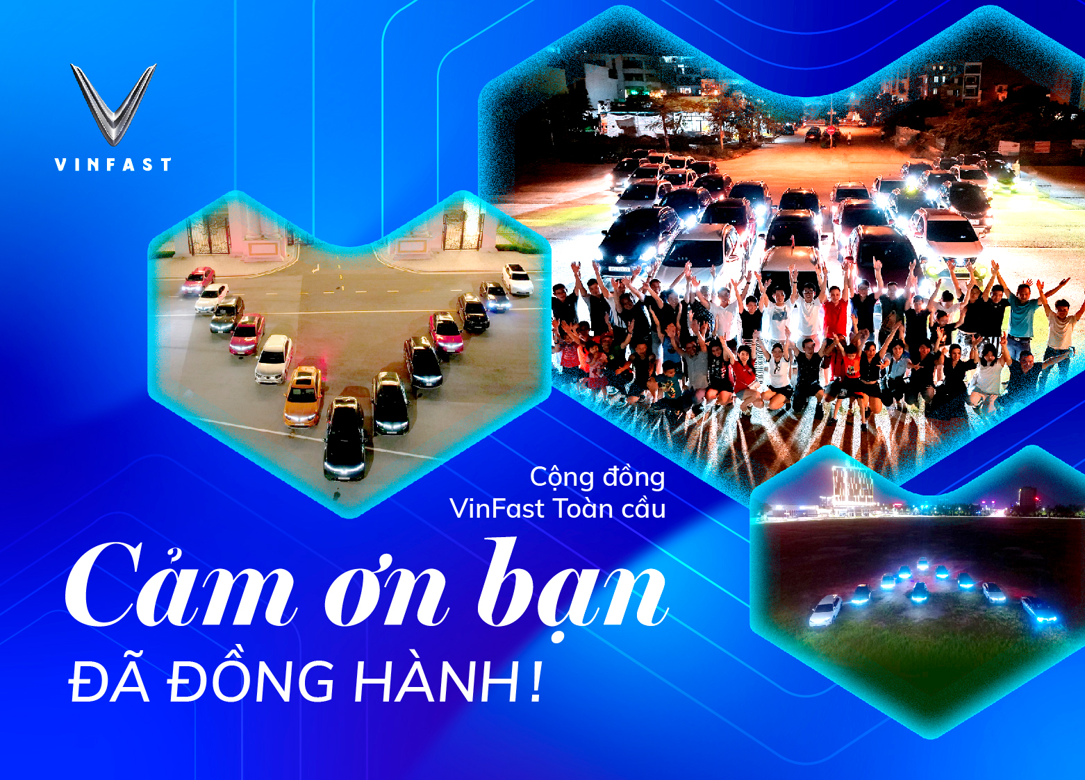 Mừng niêm yết thành công trên sàn chứng khoán NASDAQ, Tập đoàn Vingroup dành tặng tất cả thành viên chủ xe Cộng đồng VinFast Việt Nam mỗi người phần quà tương đương 30 cổ phiếu VFS.