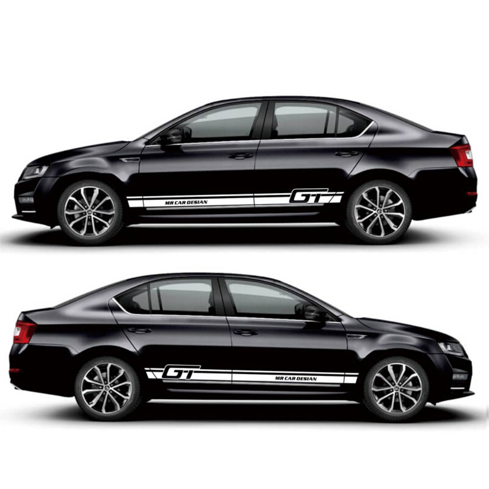 các loại phụ kiện ngoại thất xe ô tô bao gồm tem xe