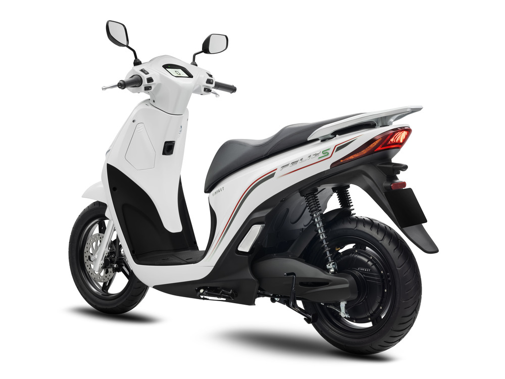 các loại xe máy điện màu trắng