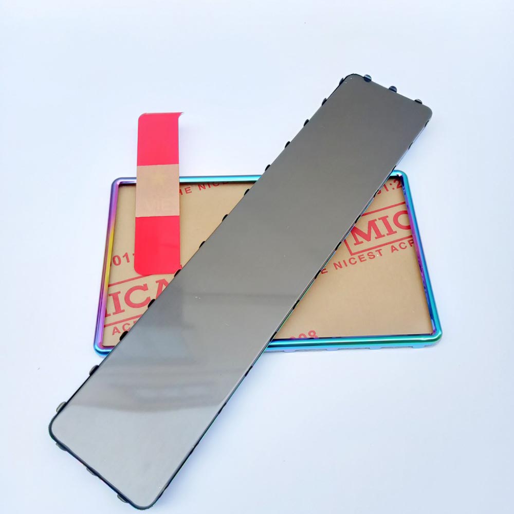 Hướng dẫn ép mica biển số xe ô tô