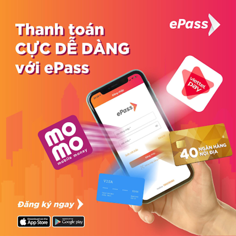 dán thẻ thu phí không dừng và cách nạp tiền vào Epass