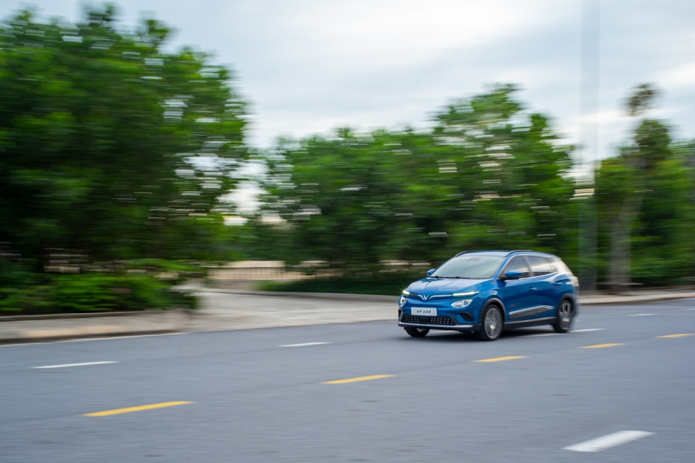 Trải nghiệm VinFast VF e34 với công suất tối đa