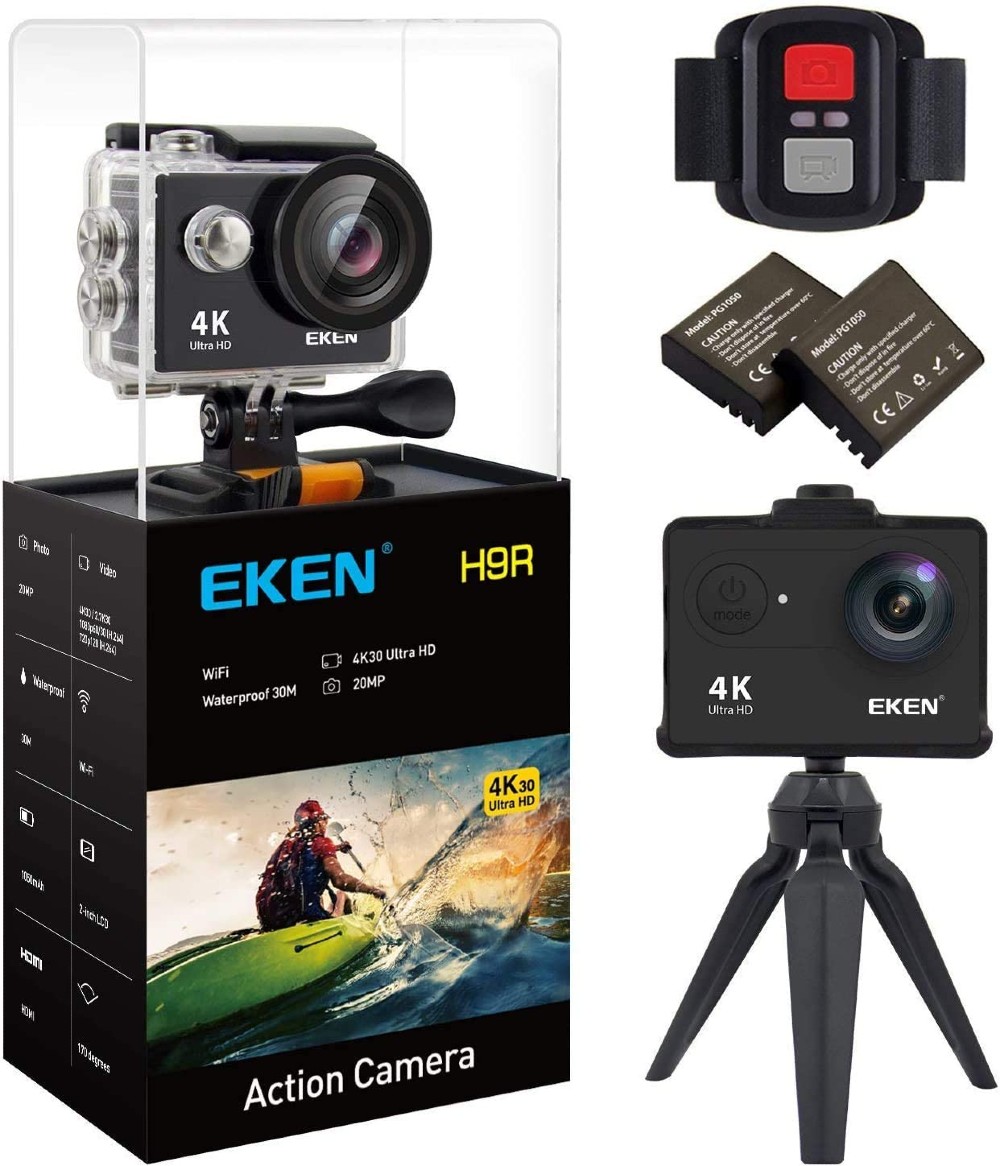 Camera hành trình 4k chống nước Eken H9R HD Wifi